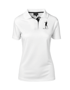 White Women's Golf Shirt-image